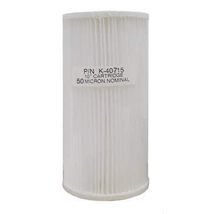 IPW Industries Inc-Unicel (K-40715-B) 10&quot; x 4.5&quot; Pleated 50 Micron Polye... - $331.40 MXN