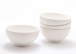 White Four Piece Porcelain Service For Four Bowl Set - $87.99