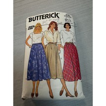 ©1985 Butterick Vintage Sewing Pattern 3132 - Fast &amp; Easy Misses Skirt; ... - $7.69