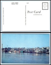 MASSACHUSETTS Postcard - Gloucester, Inner Harbor H9 - $52.50 MXN