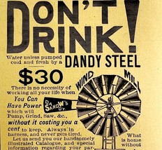 Smith &amp; Winchester Steel Mill 1894 Advertisement Victorian Water Pump 2 ... - $372.45 MXN
