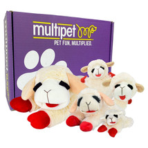 Multipet Lamb Chop Dog Toy Box, 5-count - $42.65