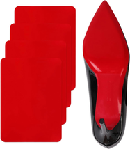 Ashoeset Red Bottoms Shoe Sole Protector, 4 Pcs Self-Adhesive Shoe Bottom Protec - £14.69 GBP