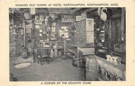 Northampton Massachusetts Wiggins Vecchio Taverna Presso Hotel Angolo Di&#39; Store - £3.50 GBP