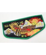 Vtg  Ha-Wo-Wo-He-Que&#39;-Nah 544 OA Order Arrow WWW Boy Scouts America Flap... - $173.71 MXN