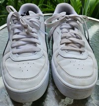 Puma Smash Platform V2 XL Tennis Shoes Sneakers White Black Women 7.5  3... - $19.20