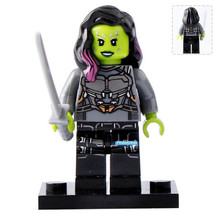 Gamora (Guardians of the Galaxy) Marvel Super Heroes Lego Compatible Minifigure - £2.38 GBP