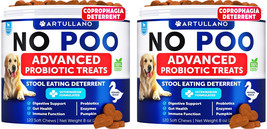 2 No Poo Chews for Dogs - Coprophagia Stool Eating Deterrent - Stop Eati... - $29.95