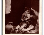 RPPC The Young Beggar Painting By Bartolomé Esteban Murillo UNP Postcard Z4 - £2.30 GBP