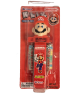 Nintendo Mario Au&#39;Some KLIK Candy Dispenser, 2007, NOS, RARE [e-09] - $183.98 MXN
