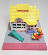 Vintage 1993 Polly Pocket Pollyville Toy Shop Set with Polly Doll Bluebird Toys - £18.36 GBP