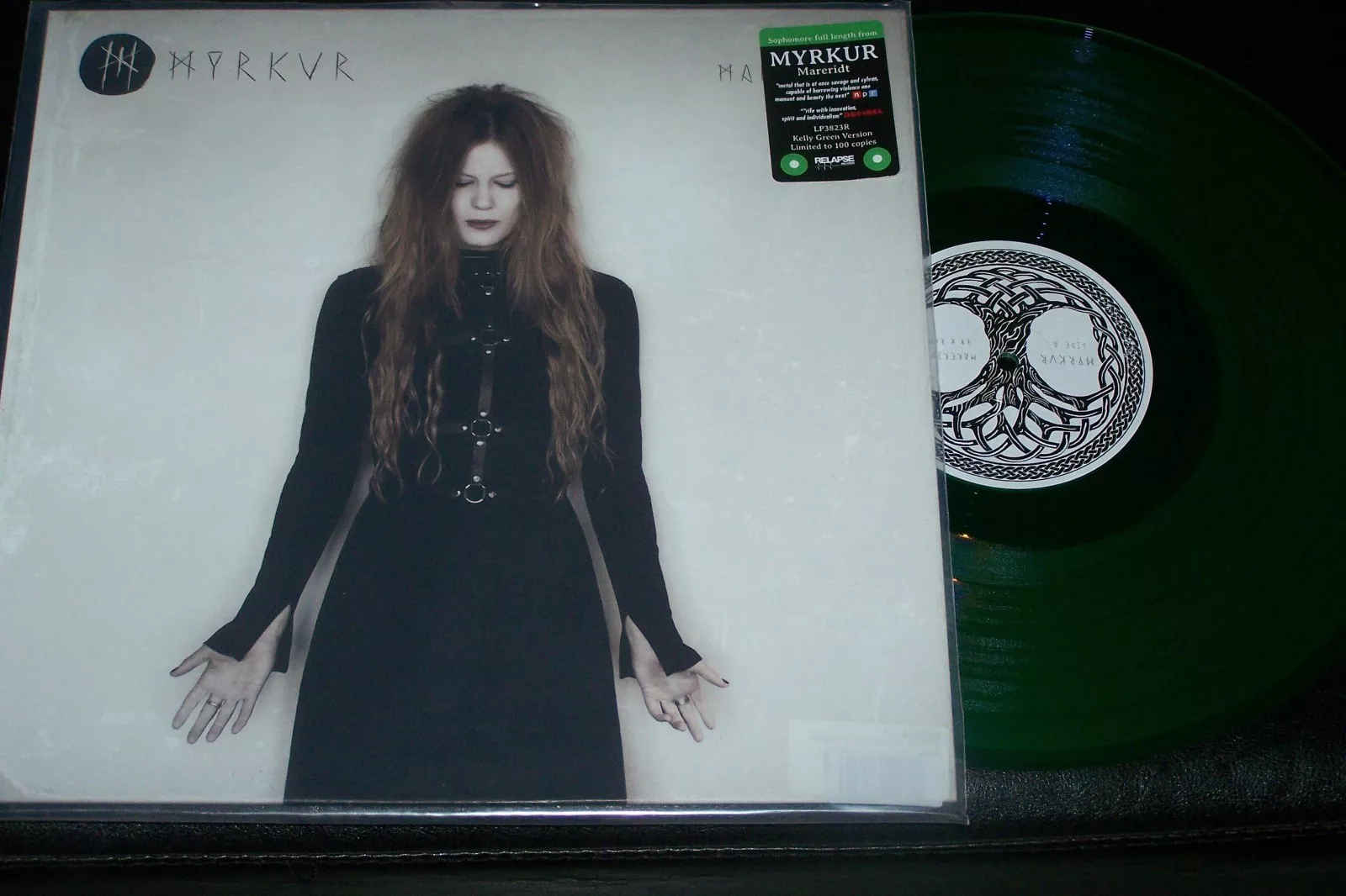 MYRKUR Mareridt KELLY GREEN VINYL 100 copies - $86.13