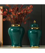 Ceramic Golden General Vase Flower Insert - £124.73 GBP+