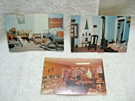Vintage Collectible AMANA, IOWA 3 Postcard Set-Gift Shop-Kitchen-Child&#39;s Room!!! - £10.11 GBP
