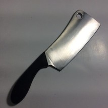 Stainless Steel 6” Blade Silicone Handle Meat Butcher Cleaver Sharp - $14.92