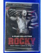  Rocky 4-Film Collection (Rocky 1, 2, 3 &amp; 4, DVD, 2014, Dolph Lundgren, ... - £10.45 GBP