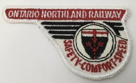 Vintage Train Patch Ontario Northland Railway Railroad RR Unusual Unsewn - £10.63 GBP