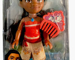 Disney 6 inch Moana Petite Adventure Doll Figure with Comb. - £15.56 GBP
