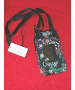 Vera Bradley Lighten Up RFID Mini Cellphone Crossbody 26821-R88 Paisley ... - $29.99