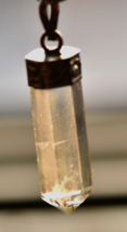 Satyaloka satyamani azeztulite quartz   pendant  synergy 12 crystal #5797 - £17.51 GBP