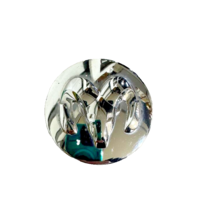 DODGE CENTER CAP CHROME P/N 05290814AA HUBCAP WHEEL COVER EMBLEM OEM USE... - $8.90