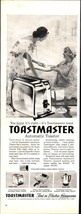 1958 Toastmaster Toaster  Automatic Vintage Print Ad a6 - $24.11