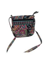 Vera Bradley Crossbody Bag Women Small Paisley Quilted Cotton Adjustable - $19.15