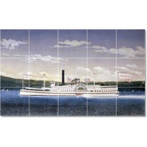 James Bard Ships Painting Ceramic Tile Mural BTZ22111 - £120.27 GBP+