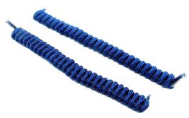 2 Dark Blue No Tie Spiral Laces Shoes 6 to 28 in No Headache Sun Visor C... - $10.88
