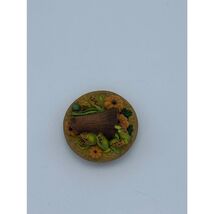 Our America Candle Top Topper Fall Thanksgiving Pumpkins Cornucopia Gour... - $9.90