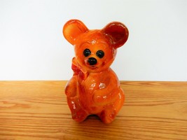 Fun vintage Royal Copley ceramic teddy bear bow tie planter - £19.98 GBP