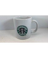 Classic Logo Starbucks Coffee Mug 2014 Green Logo White Cup - €7,30 EUR