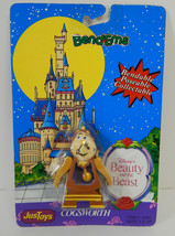 Disney Bend-Ems Just Toys Beauty And The Beast Cogsworth Clock Mint Sealed - £18.98 GBP
