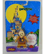 Disney Bend-Ems Just Toys Beauty and the Beast COGSWORTH CLOCK Mint Sealed - £18.91 GBP