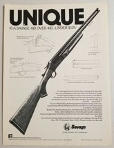 1977 Print Ad Savage Model 242 Shotguns 410 over 410 Westfield,MA - $11.68