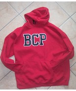 sweatshirt hoodie red brophy college prep nwot size XL - $60.92