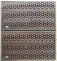 Vintage Speaker Grilles/Covers The Fisher 105 EX Condition 22 1/2&quot; x 12&quot; - $737.14 MXN