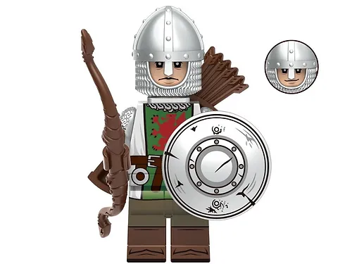 Gift Toys Ascension Archer Knight Castle Dragon Minifigure Mini Action F... - $143.54 MXN