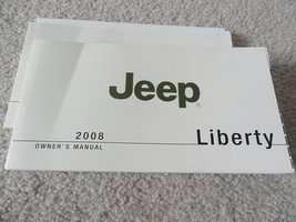 2008 Jeep Liberty Owners Manual [Paperback] Jeep - £38.36 GBP