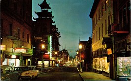 Chinatown at Night CA Postcard PC104 - £3.91 GBP