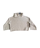 Universal Thread Women&#39;s Cowl Neck Pullover Sweater Beige NEW Rolled Edg... - £9.48 GBP