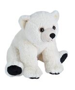 Wild Republic Baby Polar Bear, Soft Plush 12&quot; Stuffed Animal - $22.76