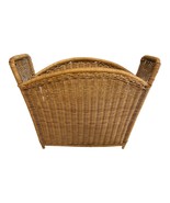 Vintage Lillian Vernon Wicker Basket Organizer – Free Standing Magazine ... - $601.99 MXN