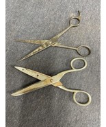 Vtg Radiant Golden Age Scissors Richards of Sheffield England + Unmarked... - £9.73 GBP