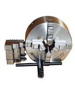 6&#39;&#39; Lathe Chuck 4 Jaw Chuck K12-160 Self-Centering Chuck Four-Jaw Linkag... - $135.89 CAD