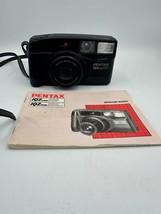 PENTAX IQZoom 900 AF 35mm Point &amp; Shoot Film Camera w/Strap and Manual - £17.41 GBP