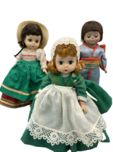 Madame Alexander Lot of 3 International Dolls Irish, Italian, Japanese - $33.24