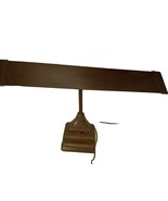 ART SPECIALTY FLEX ARM BANKER’S PIANO DESK LAMP LIGHT FIXTURE BROWN WORK... - $299.77 MXN