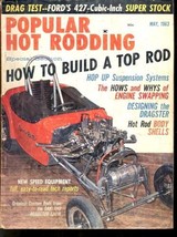 Popular Hot RODDING-5/1963-DRAG Racing Mag G - £21.28 GBP