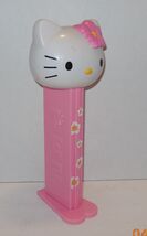 Hello Kitty Sanrio Giant 12" Pez Candy Dispenser Pink with flowers - $29.65